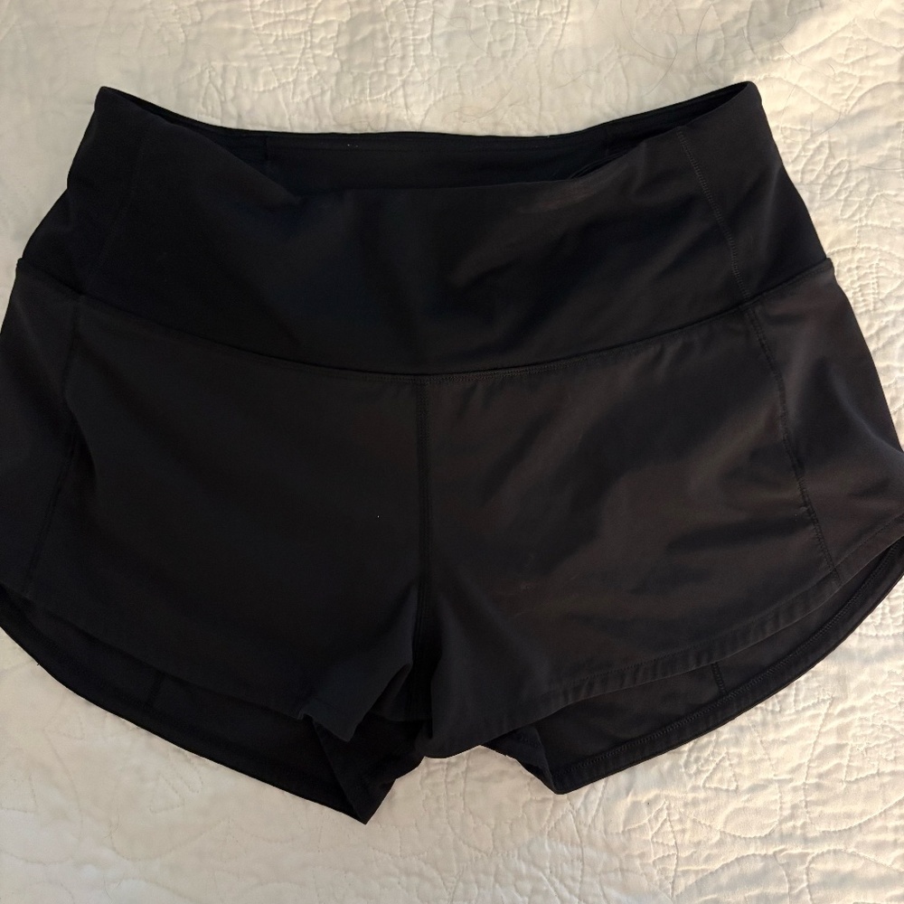 lululemon speed up high rise 2.5" shorts